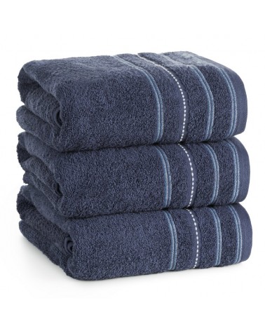 Ręcznik bawełna 70x140 Vento granatowy Eurofirany