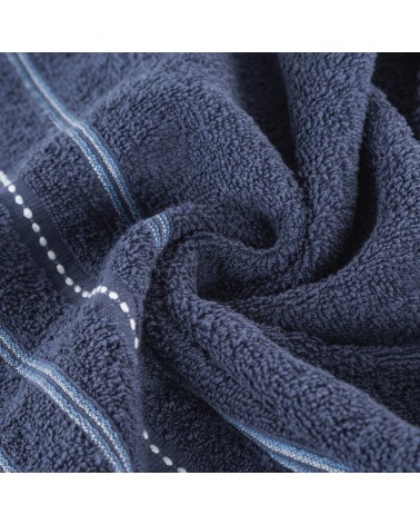 Ręcznik bawełna 70x140 Vento granatowy Eurofirany