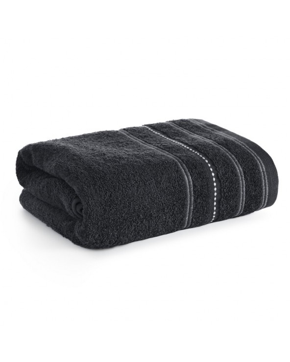 Ręcznik bawełna 50x90 Vento czarny Eurofirany