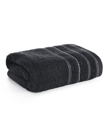 Ręcznik bawełna 70x140 Vento czarny Eurofirany