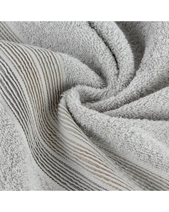 Ręcznik bawełna 70x140x Verano srebrny Eurofirany