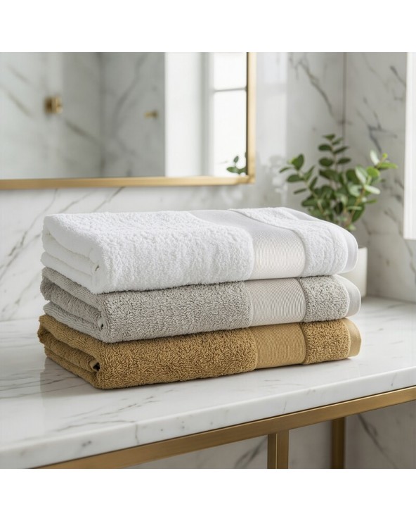 Ręcznik bawełna 50x90 Zoja srebrny Eurofirany