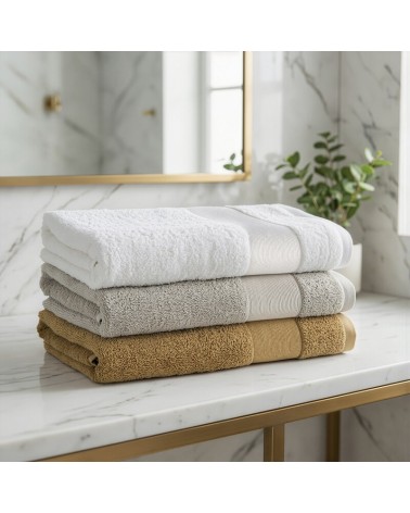 Ręcznik bawełna 50x90 Zoja srebrny Eurofirany