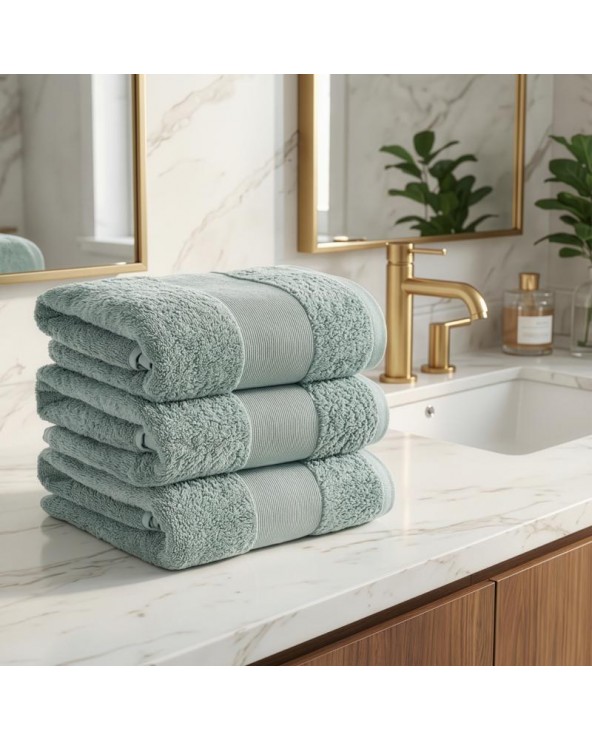 Ręcznik bawełna 30x50 Zoja miętowy Eurofirany