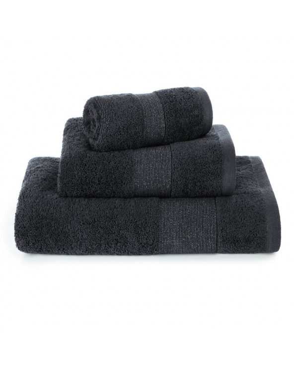 Ręcznik bawełna 30x50 Zoja czarny Eurofirany