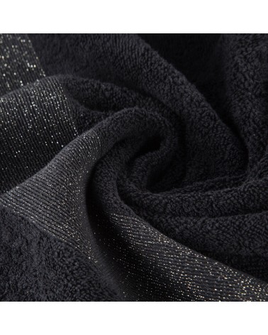 Ręcznik bawełna 50x90 Zoja czarny Eurofirany