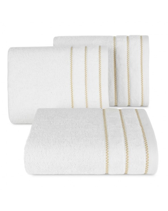 Ręcznik bawełna 50x90 Dona biały Eurofirany