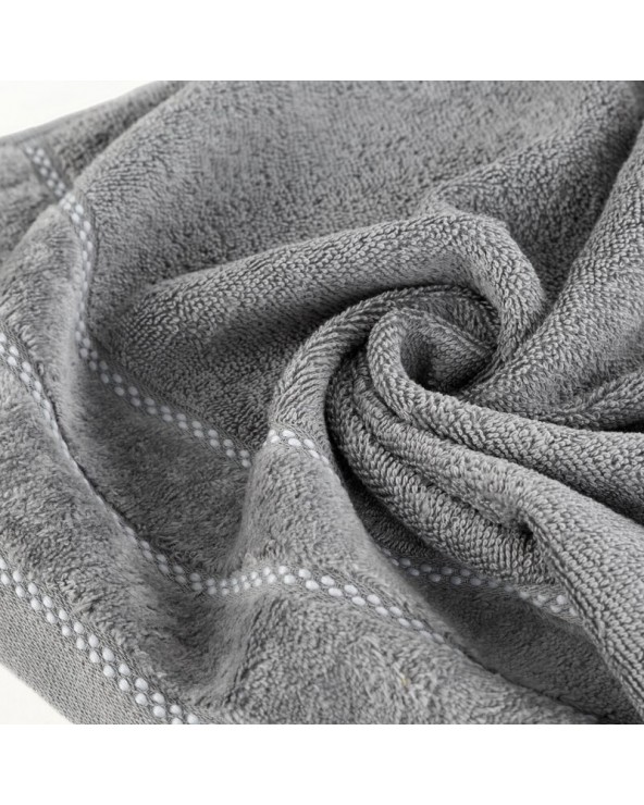 Ręcznik bawełna 30x50 Dona grafitowy Eurofirany