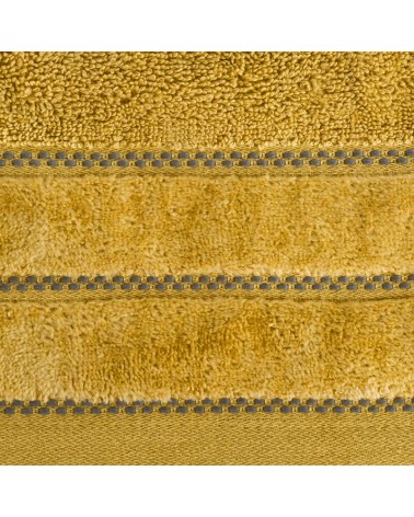 Ręcznik bawełna 50x90 Dona musztardowy Eurofirany