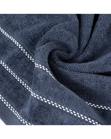 Ręcznik bawełna 30x50 Dona granatowy Eurofirany