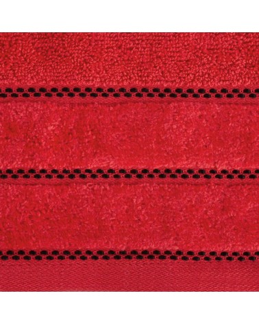 Ręcznik bawełna 50x90 Dona czerwony Eurofirany