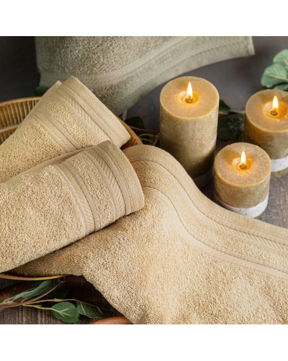 Ręcznik bawełna 70x140 Kely pudrowy Eurofirany