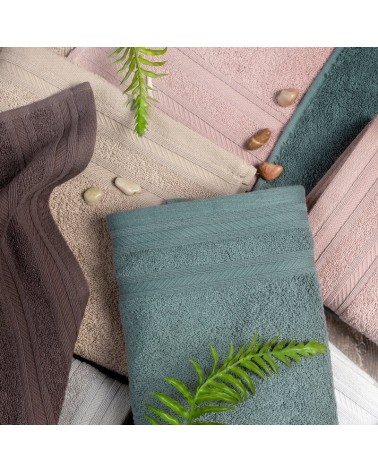 Ręcznik bawełna 50x90 Kely ciemnobeżowy Eurofirany