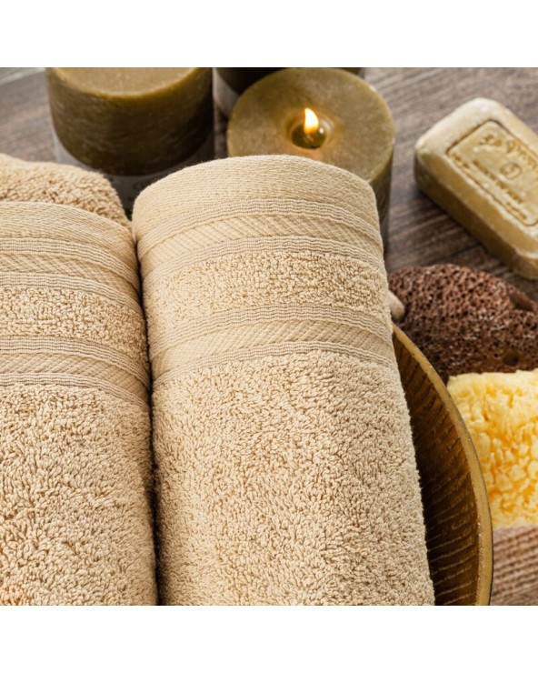 Ręcznik bawełna 70x140 Kely beżowy Eurofirany