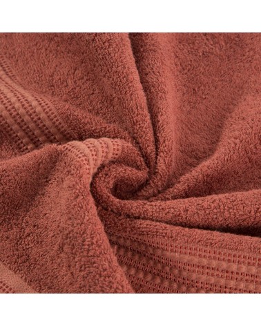 Ręcznik bambus 50x90 Mela ceglasty Eurofirany