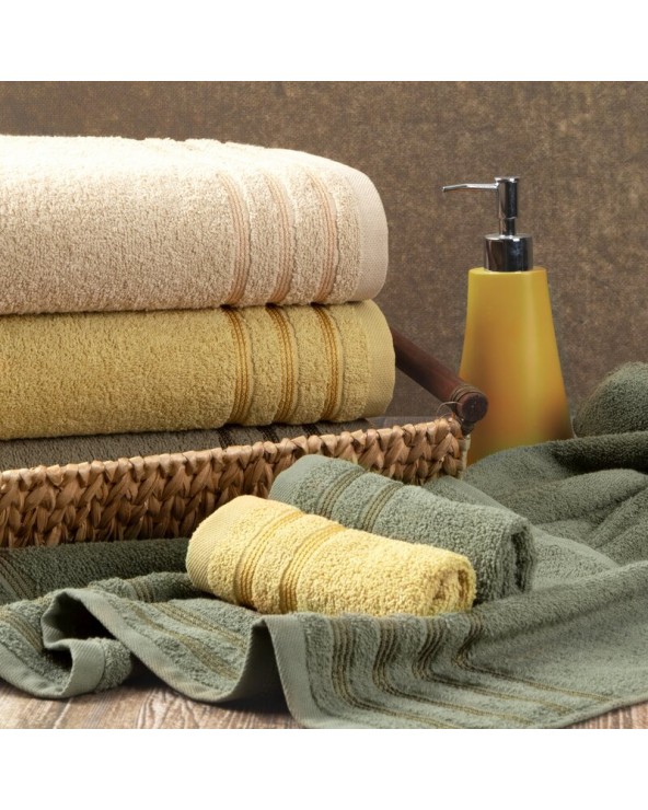 Ręcznik bawełna 30x50 Saba beżowy Eurofirany