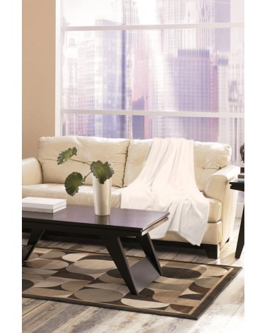 Koc pluszowy 150x200 Kaszmirowy Dotyk biały Matex