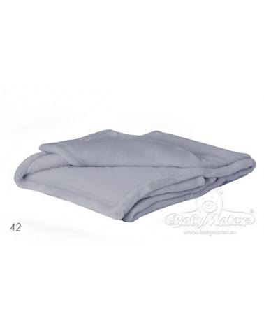 Koc pluszowy 150x200 Kaszmirowy Dotyk popielaty Matex