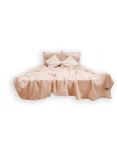 Narzuta muślinowa 240x210 cappuccino Matex