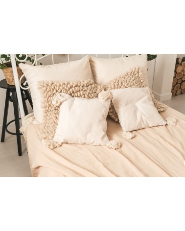 Narzuta muślinowa 240x210 cappuccino Matex