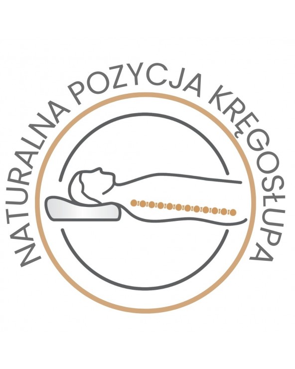 Poduszka profilowana ortopedyczna dwustronna OMEGA 53x33x12 Memory Foam Matex