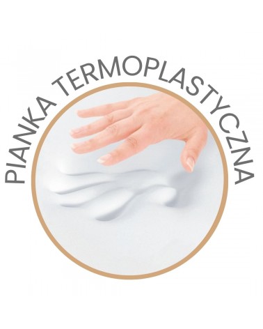 Poduszka profilowana ortopedyczna dwustronna OMEGA 53x33x12 Memory Foam Matex