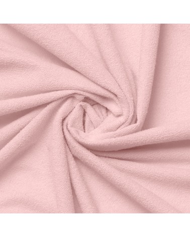 Prześcieradło nieprzemakalne frotte 140x200x20 z gumką róż kwarcowy MATEX