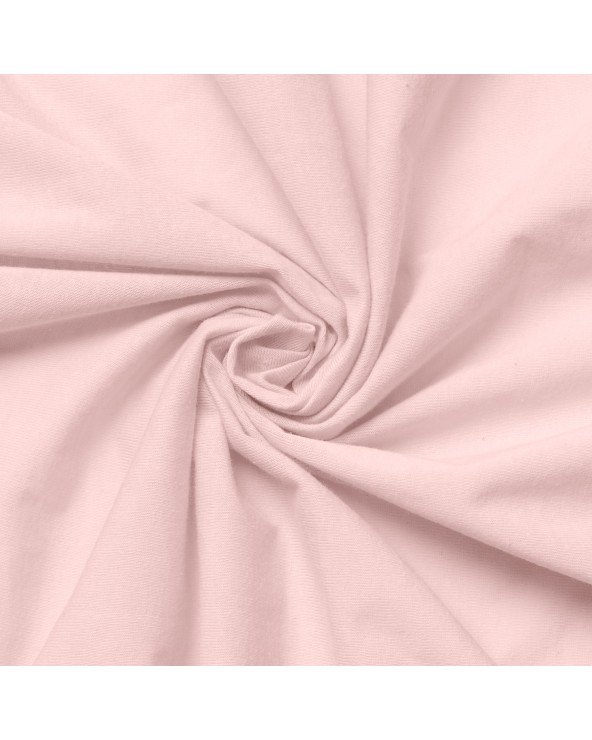 Prześcieradło nieprzemakalne jersey 120x200x20 z gumką róż kwarcowy MATEX