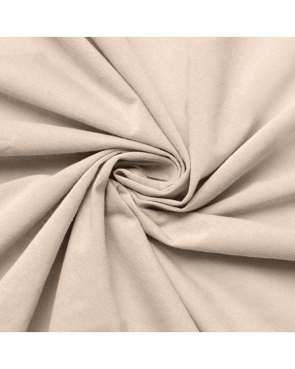 Prześcieradło nieprzemakalne jersey 140x200x20 z gumką cappuccino MATEX