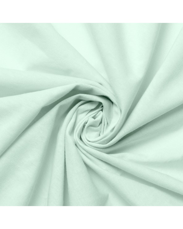 Prześcieradło nieprzemakalne jersey 140x200x20 z gumką jasnomiętowe MATEX