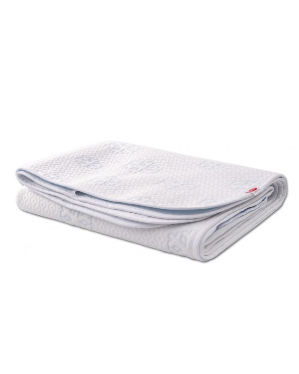 Podkład chłodzący nieprzemakalny 160x200 Frosty biały MATEX