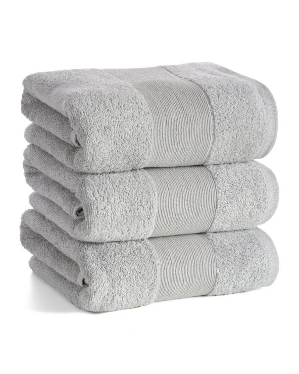 Ręcznik bawełna 30x50 Zoja srebrny Eurofirany