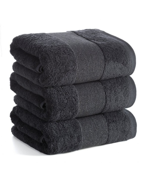 Ręcznik bawełna 50x90 Zoja czarny Eurofirany