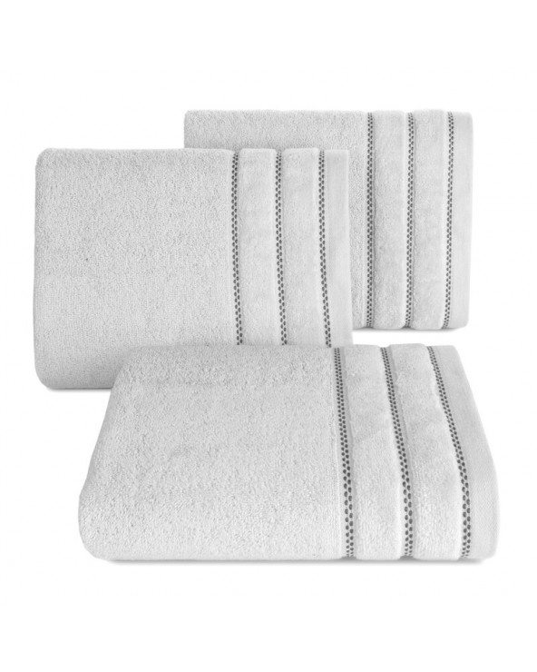 Ręcznik bawełna 50x90 Dona srebrny Eurofirany