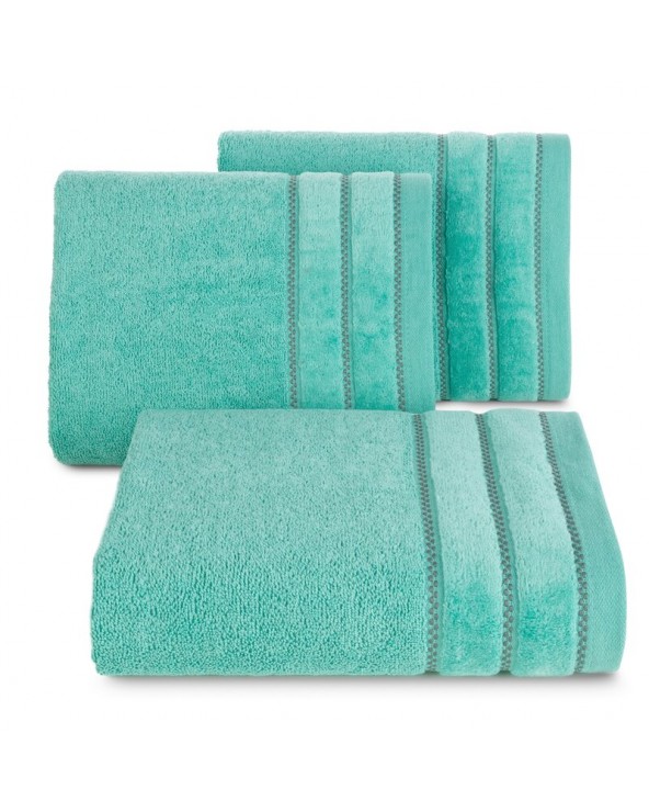 Ręcznik bawełna 30x50 Dona miętowy Eurofirany