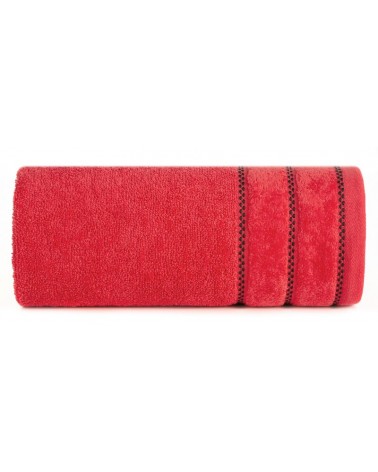 Ręcznik bawełna 30x50 Dona czerwony Eurofirany