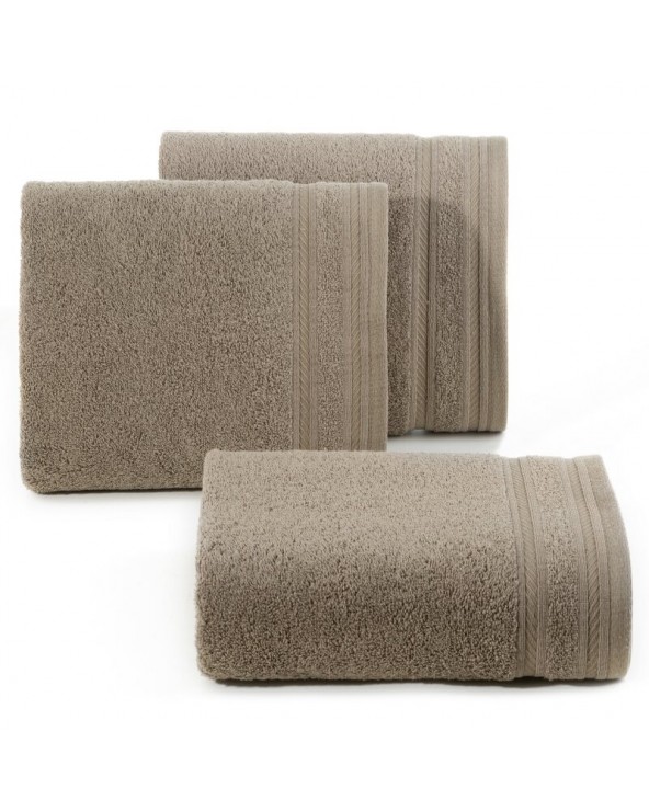 Ręcznik bawełna 50x90 Kely ciemnobeżowy Eurofirany