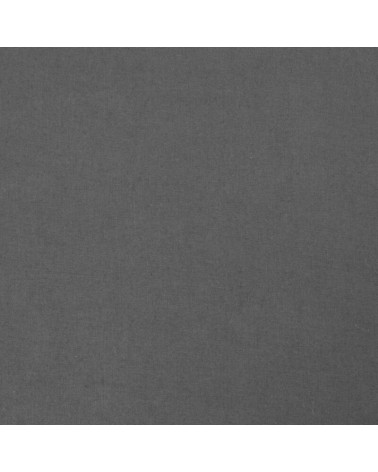 Prześcieradło wysokie makosatyna 180x200x30 z gumką Basic stalowe Eurofirany