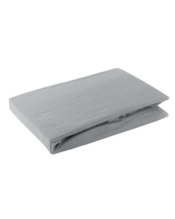 Prześcieradło wysokie bawełna jersey 160x200x30 z gumką stalowe Eurofirany