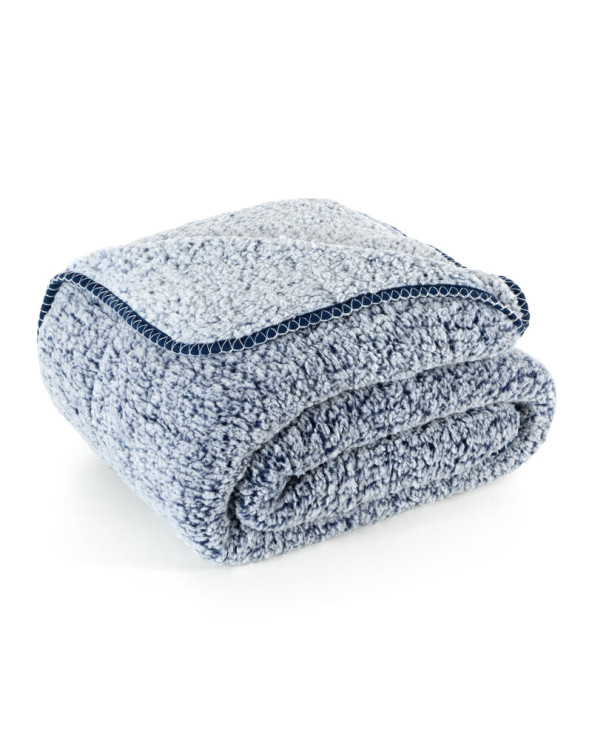 Koc sherpa baranek 70x160 Koala granatowy/biały EurofiranyKoc sherpa baranek 70x160 Koala beżowy/biały Eurofirany 