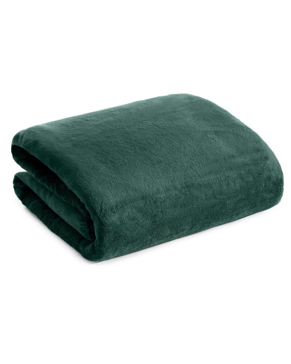 Koc sherpa baranek 70x160 Tedy ciemnozielony Eurofirany
