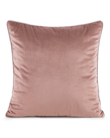 Poszewka velvet 45x45 Gaja 2 ciemnoróżowa Eurofirany