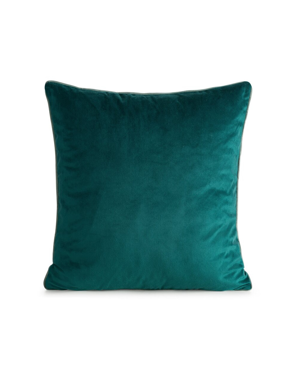 Poszewka velvet 45x45 Gaja 2 ciemnoturkusowa Eurofirany