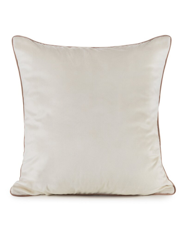 Poszewka velvet 45x45 Gaja 2 kremowa Eurofirany