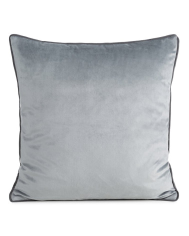 Poszewka velvet 45x45 Gaja 2 srebrna Eurofirany