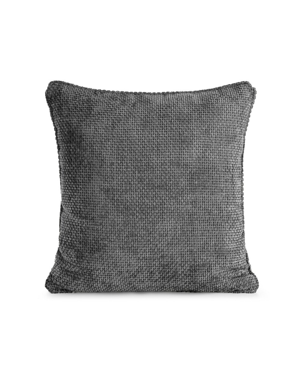 Poszewka pluszowa 45x45 Szenil 6 stalowa Eurpfirany