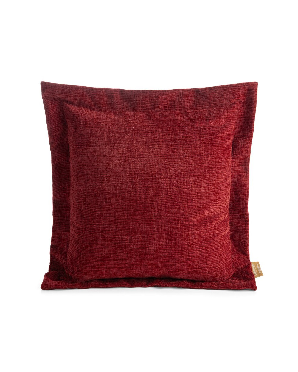 Poszewka pluszowa 55x55 Elegant 2 bordowy Eurofirany