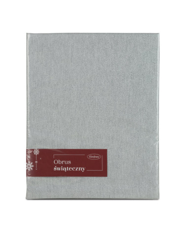 Obrus 135x180 Flash 4 srebrny Eurofirany 