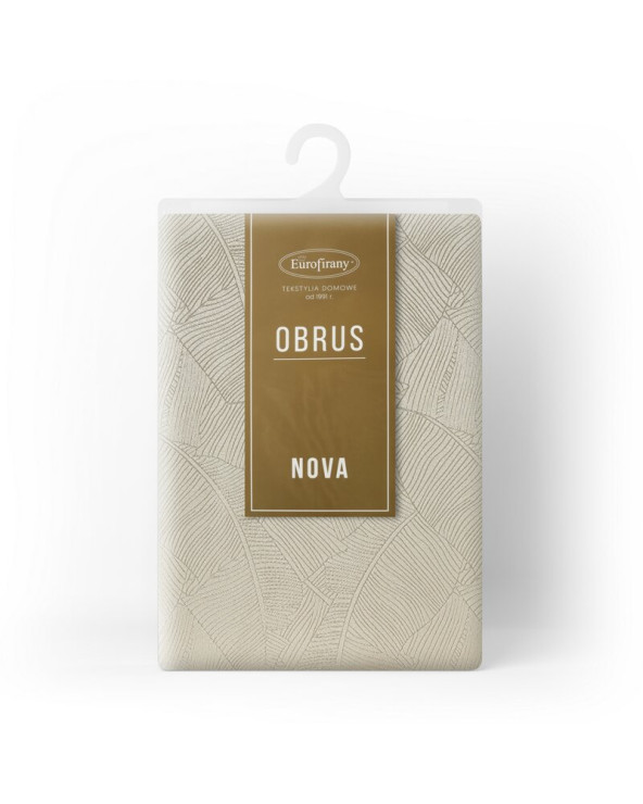 Obrus 140x300 Isla kremowy Eurofirany