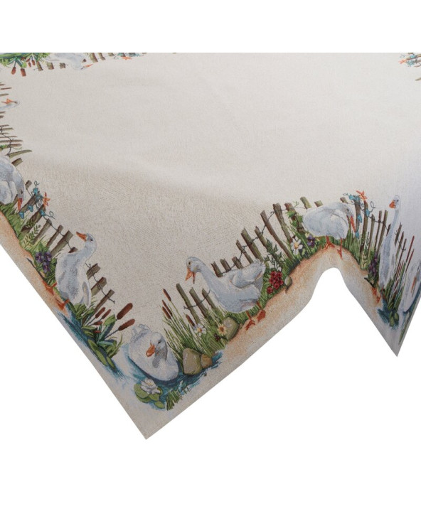 Obrus 100x100 Cho 4097 naturalny Eurofirany 